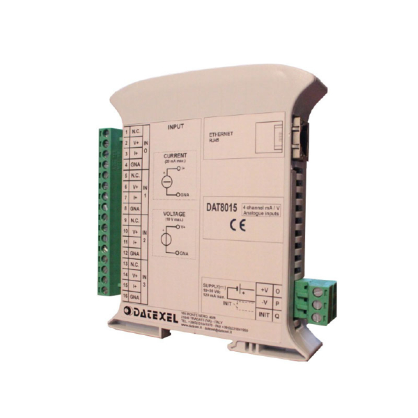modbus server 4 canali ingresso DAT 8015